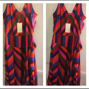 Vibrant colored Summer Dress BNWT